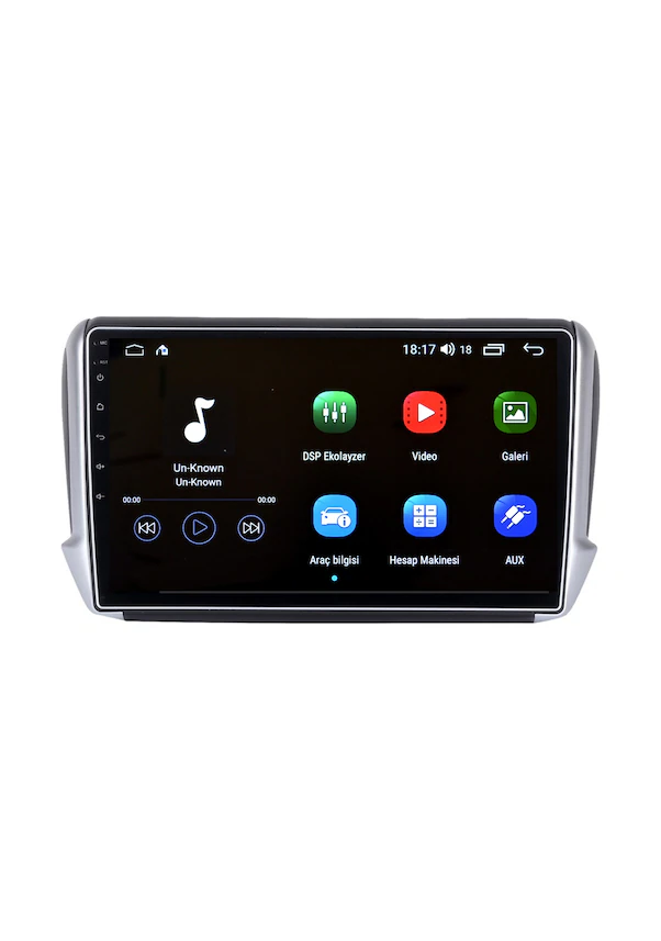 Peugeot 208 Android Multimedya Navigasyon Oem Oto Teyp